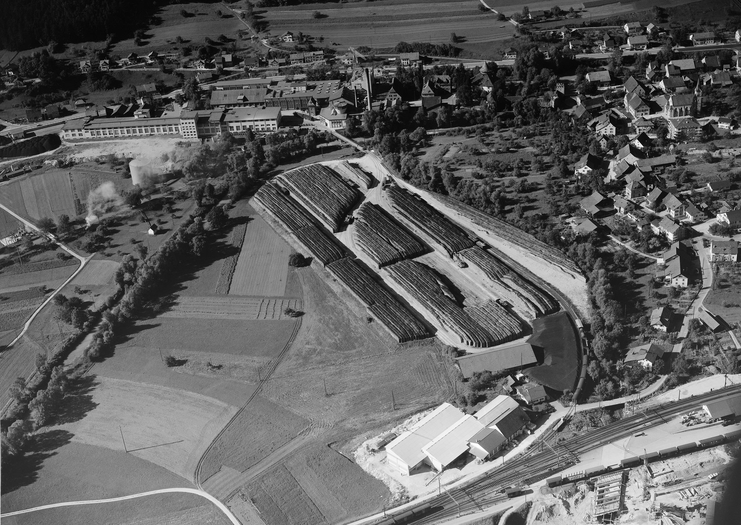 Zwingen, Industrie- und Gewerbegebäude, Birs